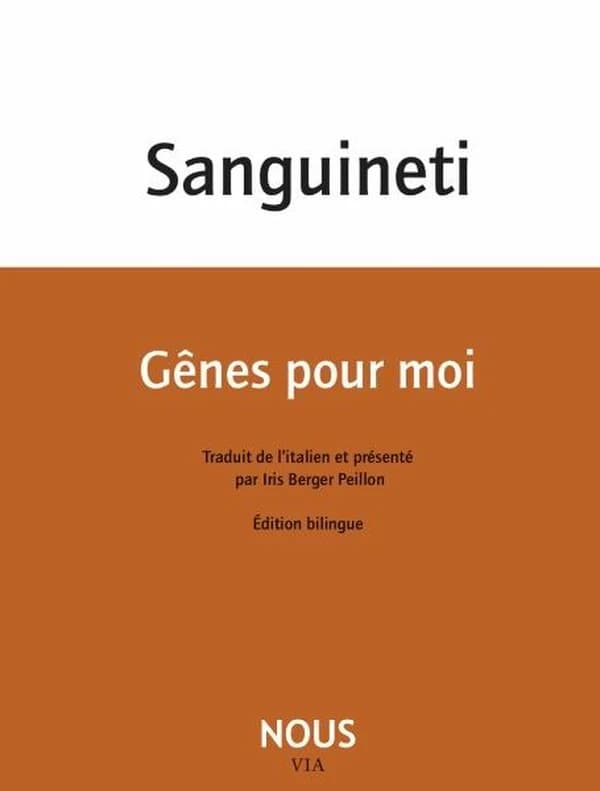 Gênes pour moi (Éd. bilingue) Edoardo Sanguineti ; traduit de l'italien et présenté par Iris Berger Peillon