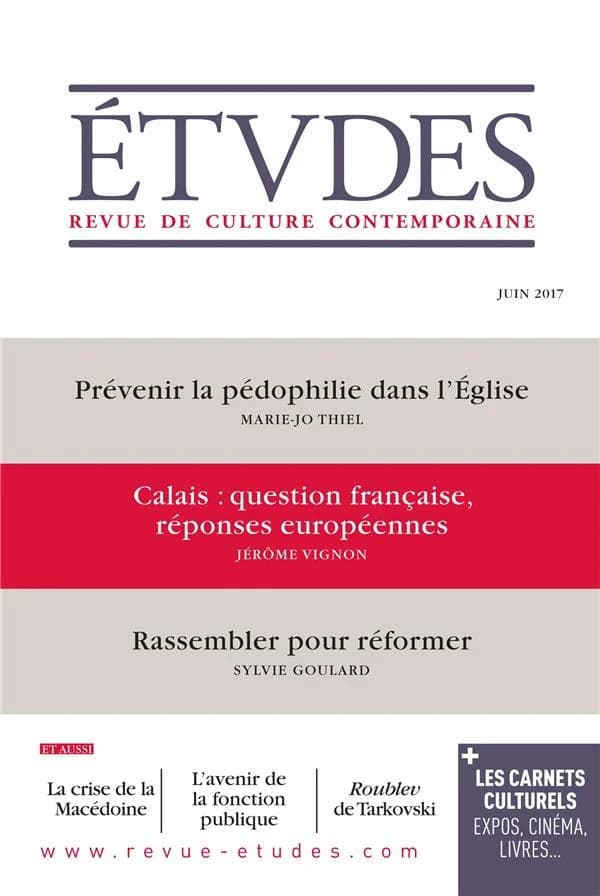 Études n.4239 : juin 2017