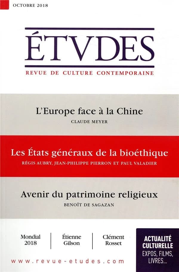 Revue études n.4253 : octobre