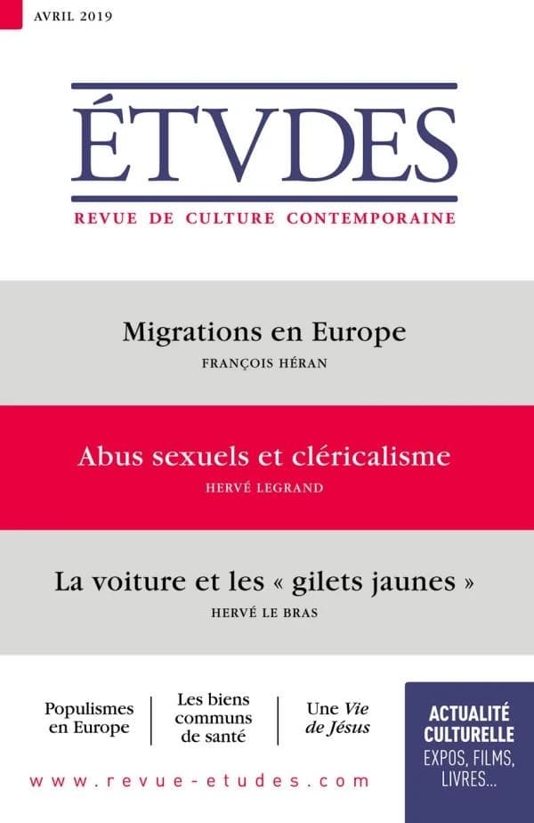 Études n.4259 : avril 2019