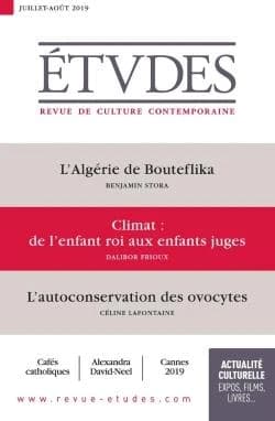 Revue études n.4262 : juillet