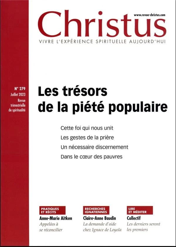 Revue Christus n.279 : les trésors de la piété populaire