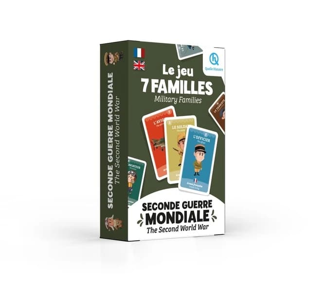 Le jeu 7 familles : Seconde Guerre mondiale