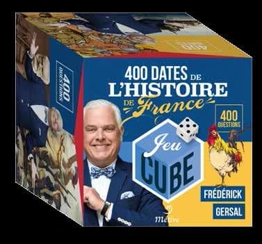 Jeu cube ; 400 dates de l'histoire de France ; 400 questions