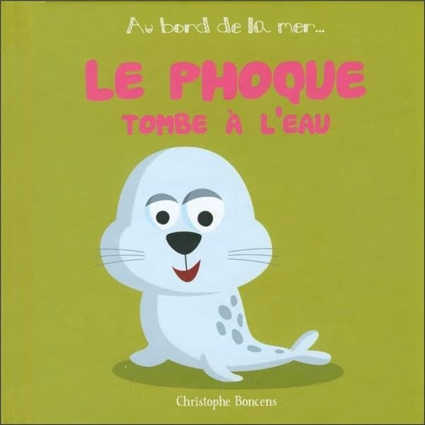 Le phoque tombe à l'eau