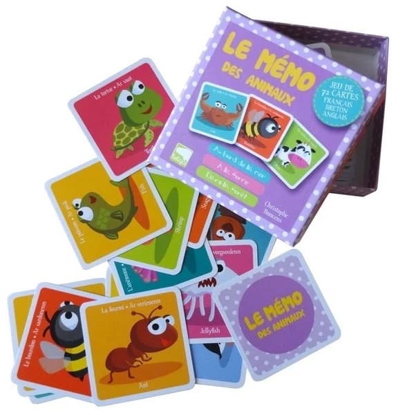 Le Mémo des animaux : [Jeu memory]