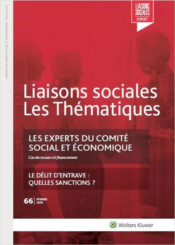 Les experts du comité social et économique n°66 ; cas de recours et financement (2e édition)