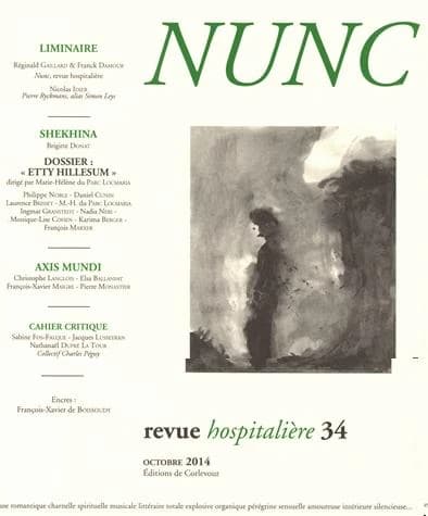 Revue nunc n.34 : dossier Etty Hillesum