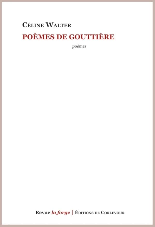 Poèmes de gouttière : poèmes