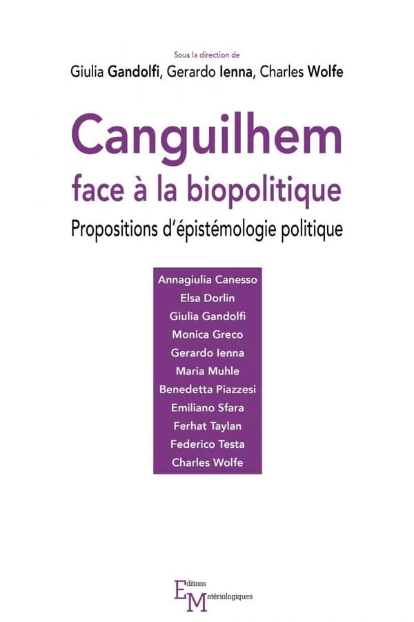 Canguilhem face à la biopolitique : propositions d'épistémologie politique