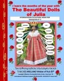 Livre n 5 i learn the months of the year with the beautiful dolls of julia