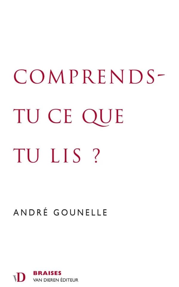 Comprends-tu ce que tu lis?