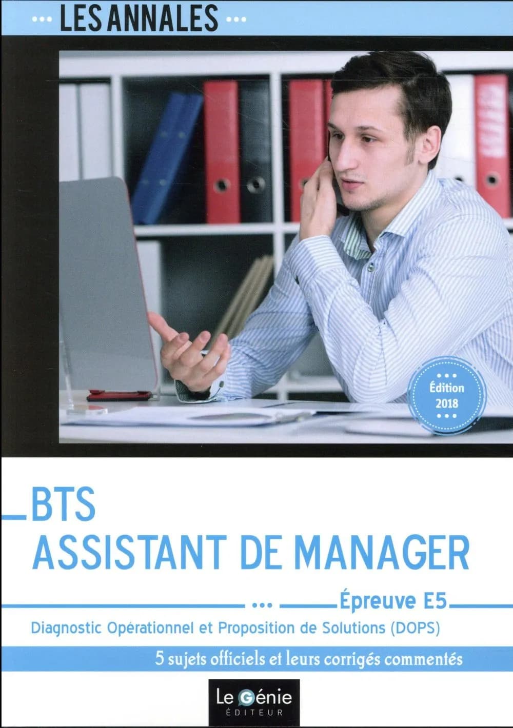 BTS assistant de manager ; épreuve E5 (6e édition)