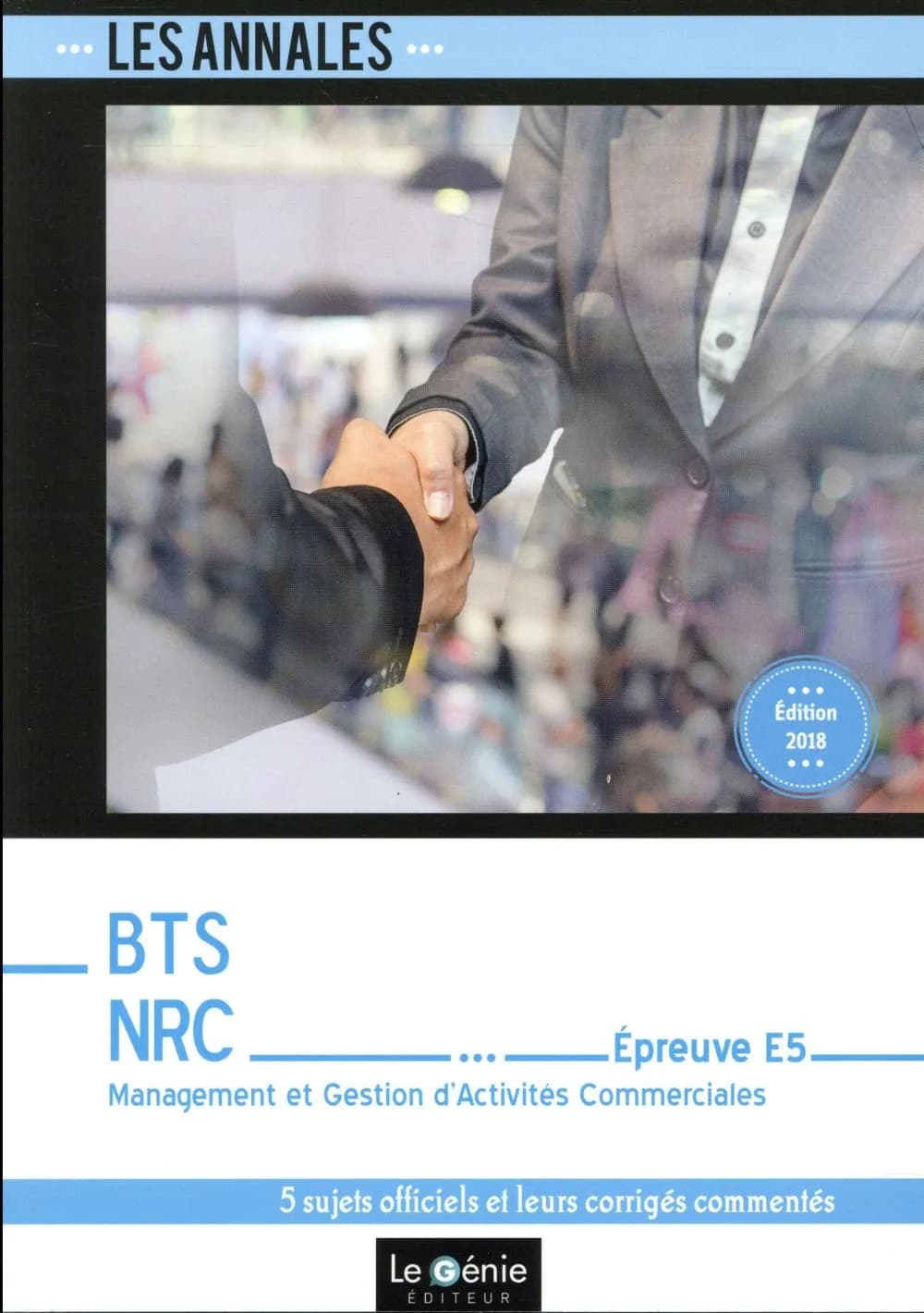 BTS NRC ; épreuve E5 (6e édition)