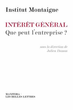 Intérêt général que peut l'entreprise