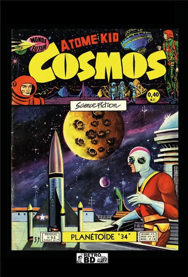 Cosmos : la collection Artima 1956-1961, 62 fascicules : récits complets