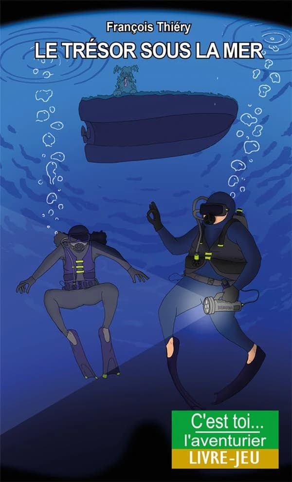 Le trésor sous la mer : aventures aux Antilles ([Nouvelle éd.]) François Thiéry ; illustrations intérieures de Marianne Villebrun....