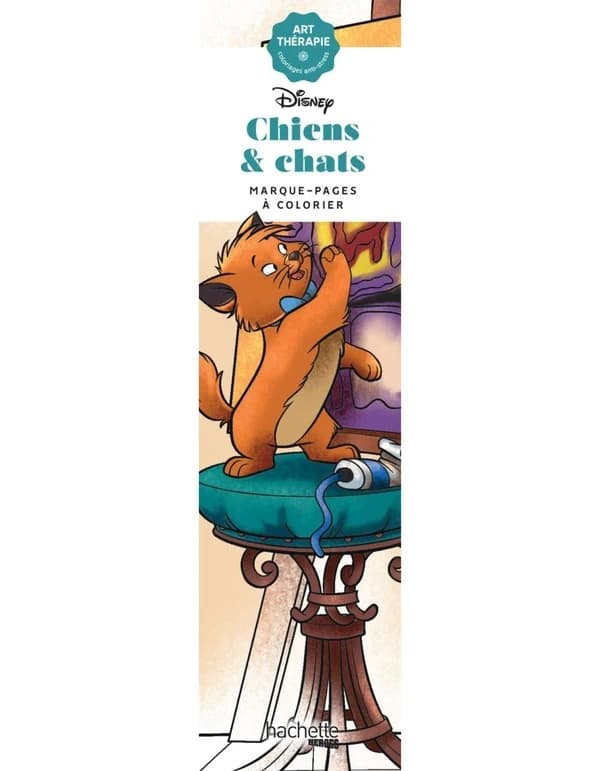 Art thérapie : chiens et chats : maque-pages à colorier