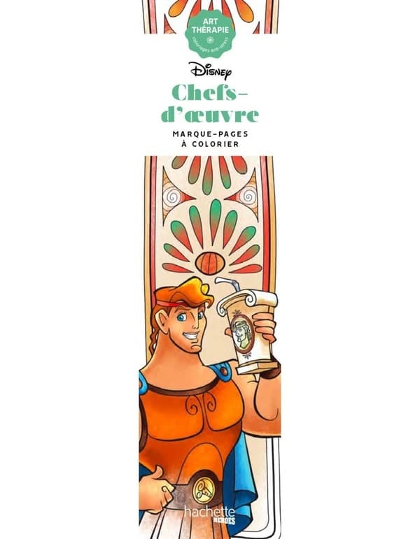 Chefs d'oeuvre : Marque-pages à colorier
