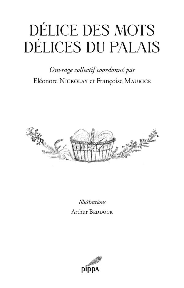 Délice des mots, délices du palais