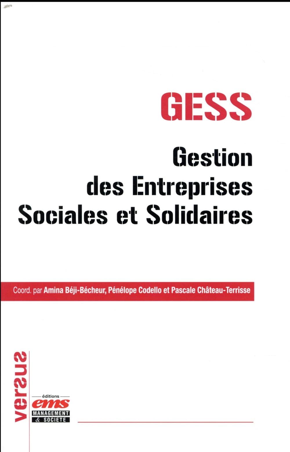 GESS, gestion des entreprises sociales et solidaires