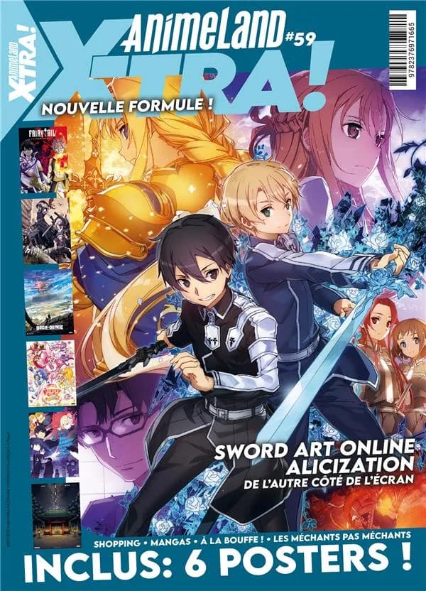 Animeland xtra n.59 : Sword Art Online : Alicization