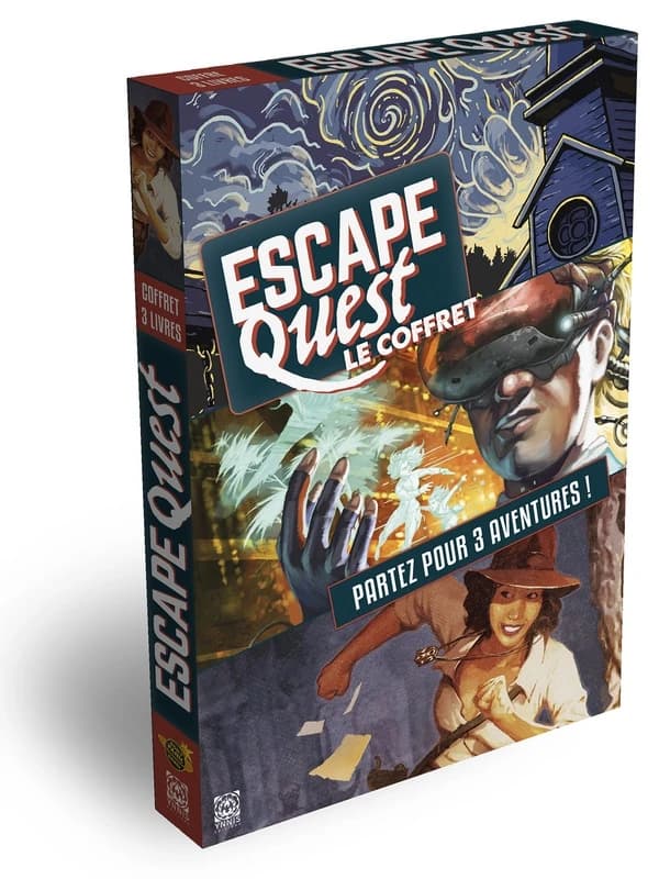 Escape quest : coffret t.1 à t.3