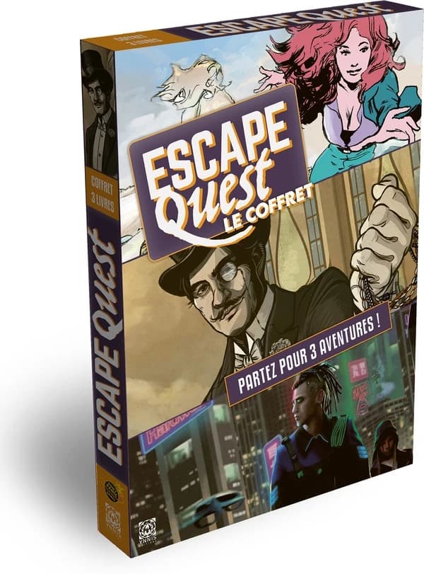 Escape quest : coffret t.4 à t.6