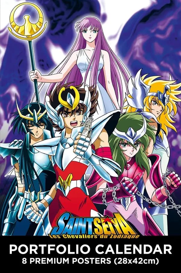Calendrier Portfolio Saint Seiya : Les Chevaliers du zodiaque