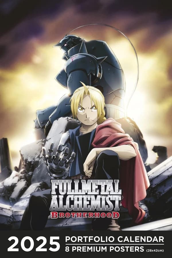 Fullmetal alchemist : Calendrier portfolio (édition 2025)