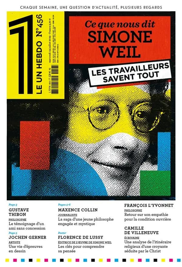 LE 1 Hebdo n.456 : ce que nous dit Simone Weil
