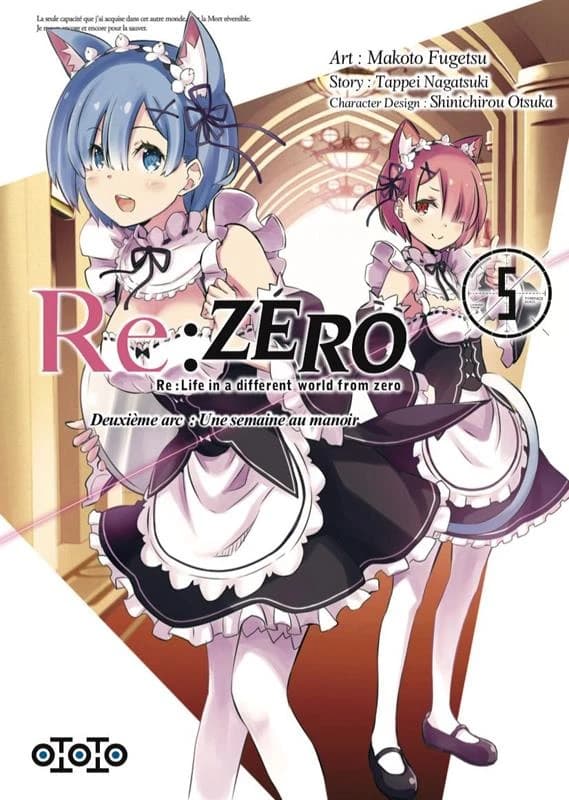 Re-zero, re-life in a different world from zero, deuxième arc, une semaine au manoir. 5