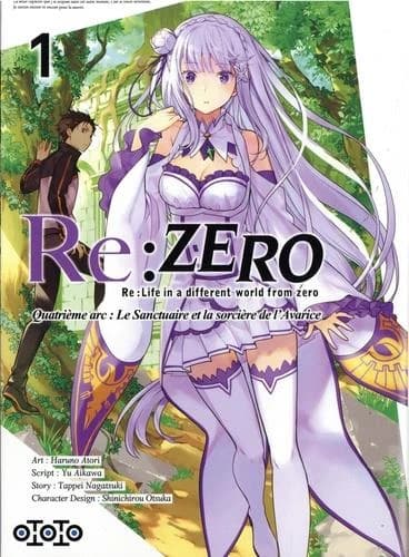 Re-zero, re-life in a different world from zero : le sanctuaire et la sorcière de l'avarice. 1