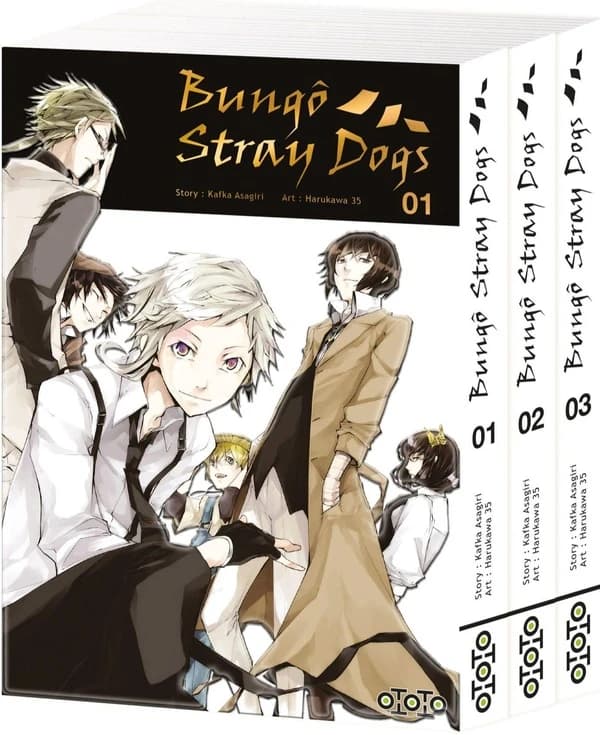 Bungô Stray dogs : Tome 1 à 3