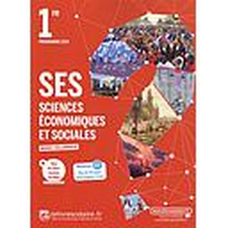 SES, sciences économiques et sociales, 1re ([Éd. conforme au] programme 2019) [sous la coordination de Vincent Clément]