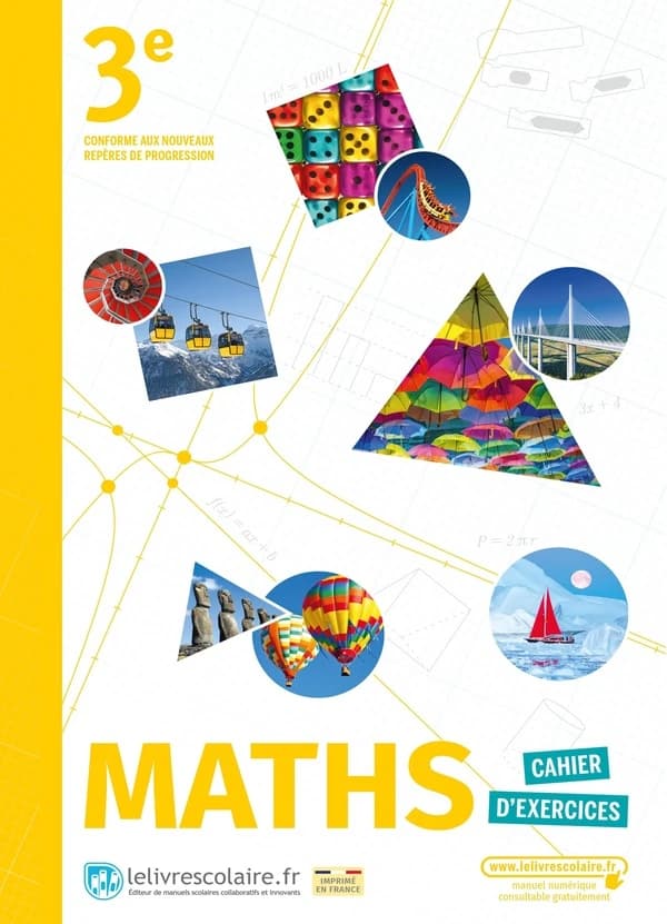 Mathématiques ; 3e ; cahier d'activités