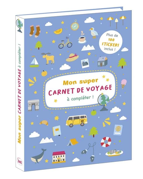 Mon super carnet de voyage à compléter !