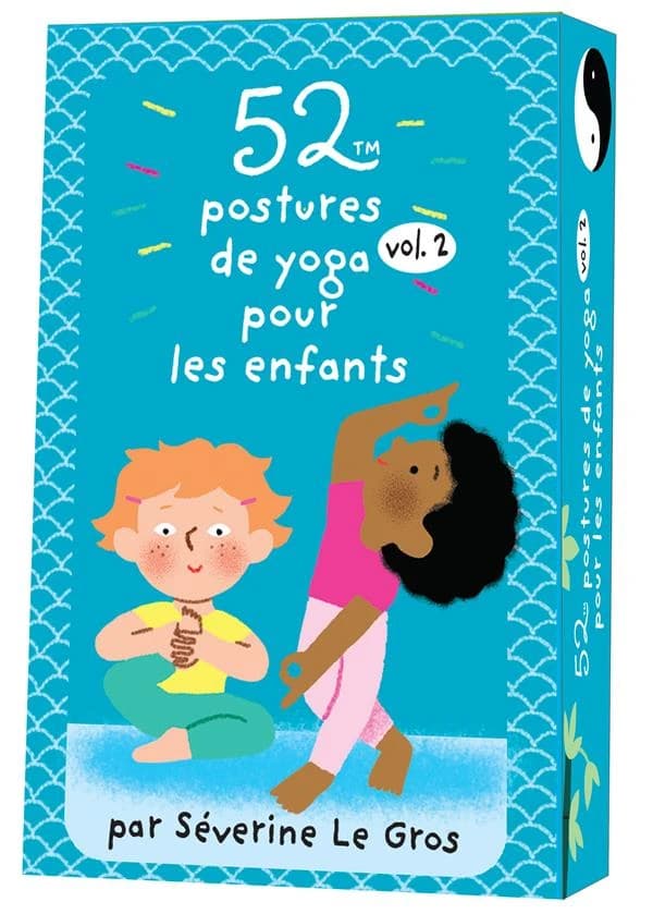 52 postures de yoga pour les enfants : Volume 2