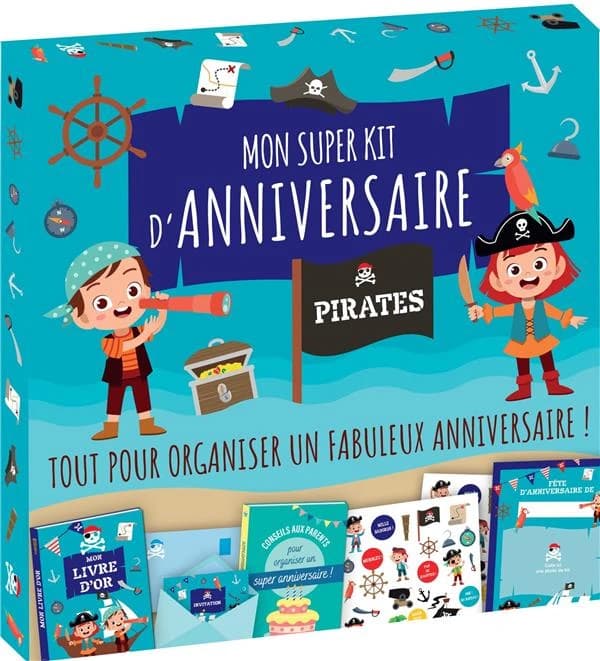 Mon super kit d'anniversaire : pirates