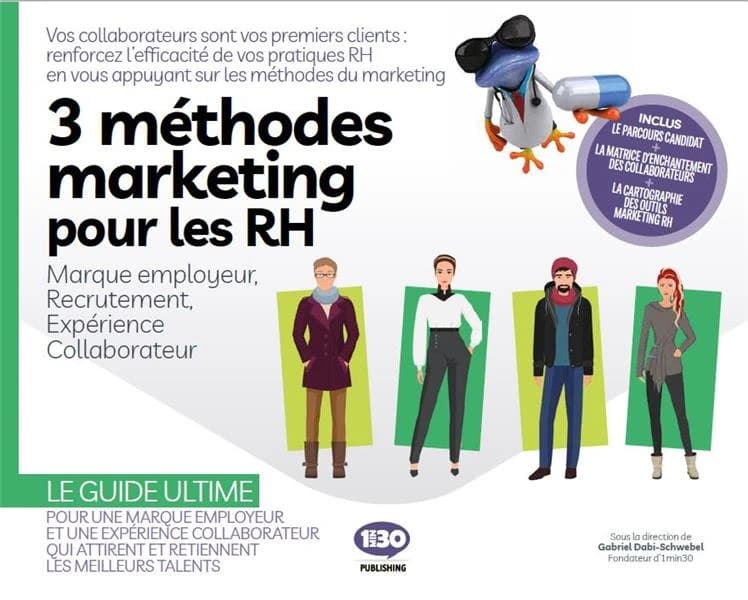 3 méthodes marketing pour les RH : marque employeur, recrutement, expérience collaborateur