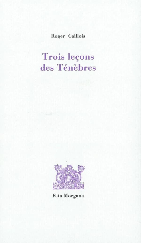 Trois lecons des ténèbres