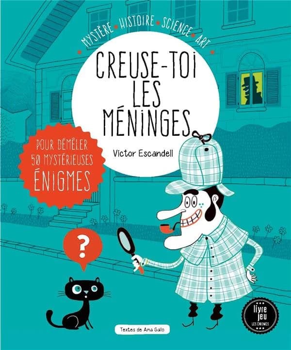 Creuse-toi les méninges : pour démêler 50 mystérieuses énigmes