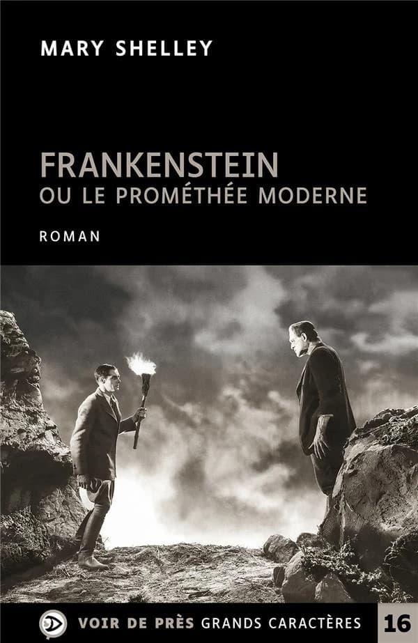 Frankenstein ou Le Prométhée moderne ([Éd. en] grands caractères) Mary Shelley ; traduit de l'anglais par Alain Morvan