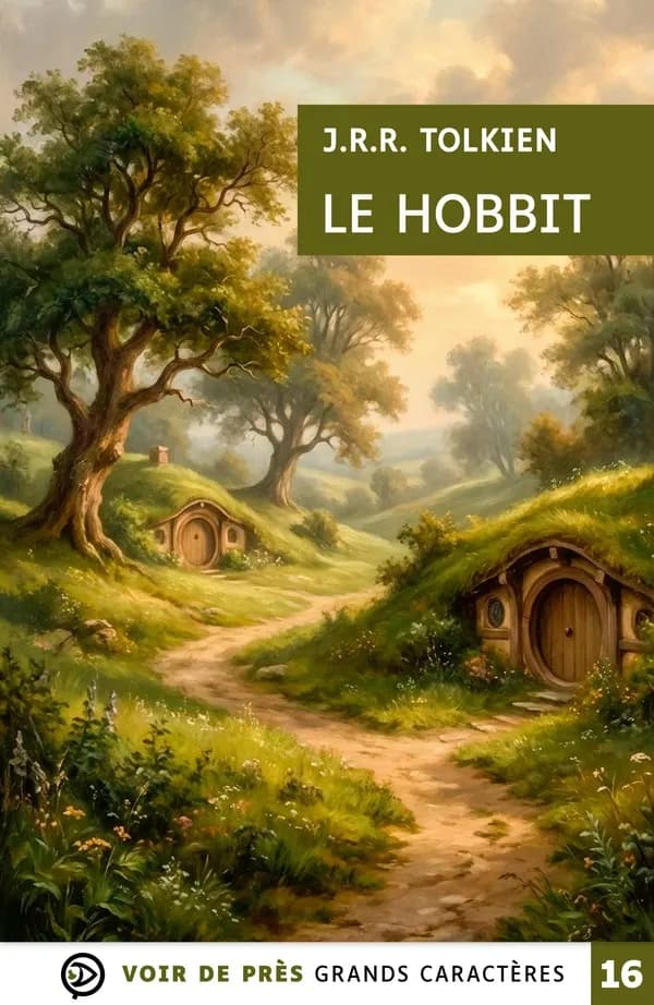 Le hobbit ([Éd. en] grands caractères) J. R. R. Tolkien ; traduit de l'anglais par Daniel Lauzon