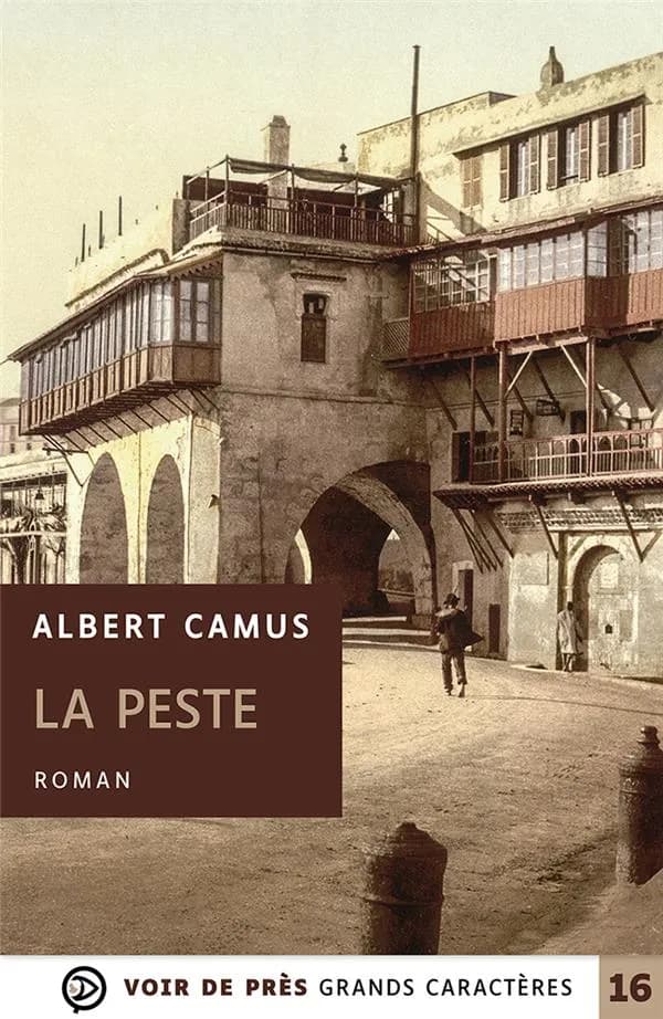 La peste ([Éd. en] grands caractères) Albert Camus