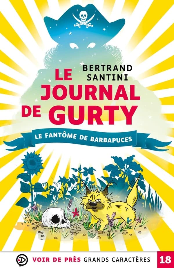 Le fantôme de Barbapuces ([Éd. en] grands caractères) Bertrand Santini