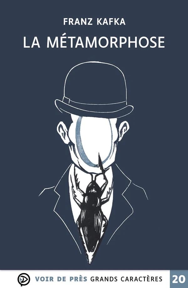 La métamorphose (Éd. en grands caractères) Franz Kafka ; texte présenté, traduit et annoté par Claude David