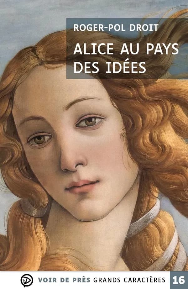 Alice au pays des idées : comment vivre ? : roman (Éd. en grands caractères) Roger-Pol Droit