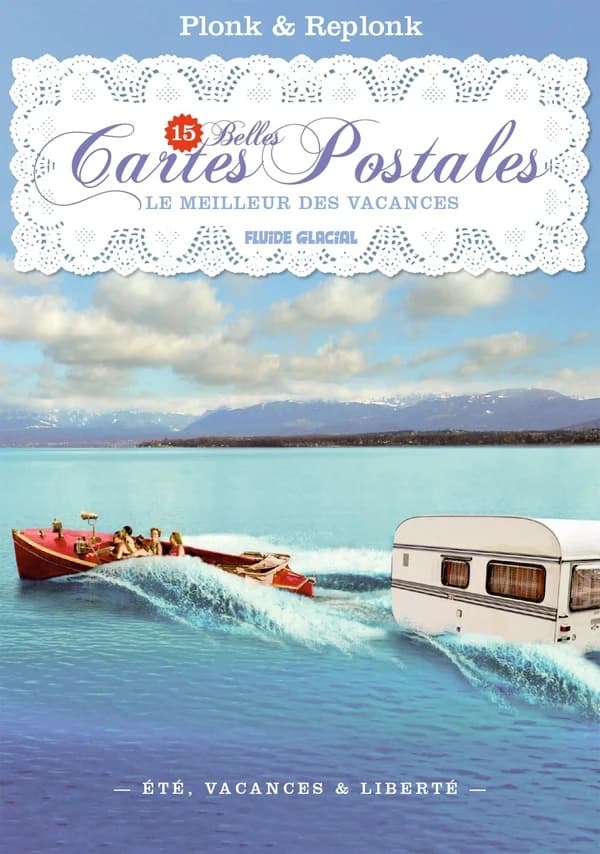 15 belles cartes postales : Le meilleur des vacances