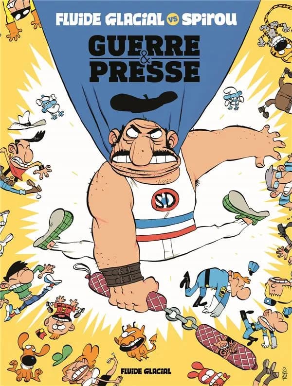"Fluide glacial" vs "Spirou" : guerre & presse